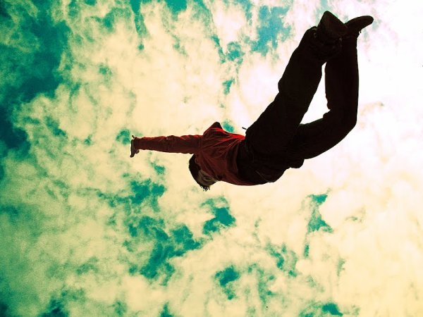 Прыжок в воду арт