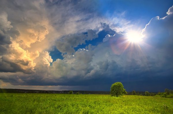 Небо солнце