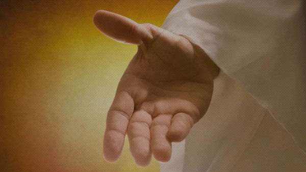 Лицо Бога на небе