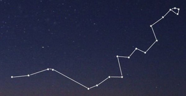 Созвездия зимнего неба Северного полушария