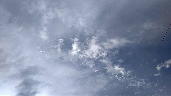 Надпись Аллах на небе