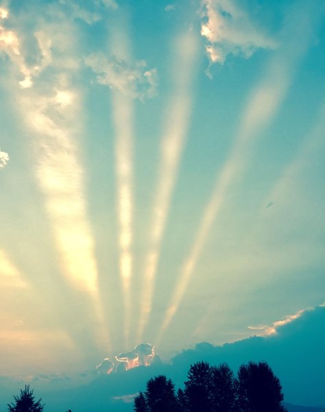 Небо и облака боги