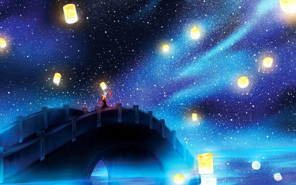 Ночное озеро