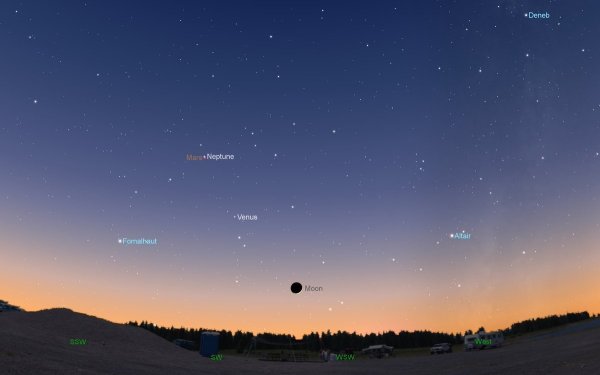 Венера и Марс на небе