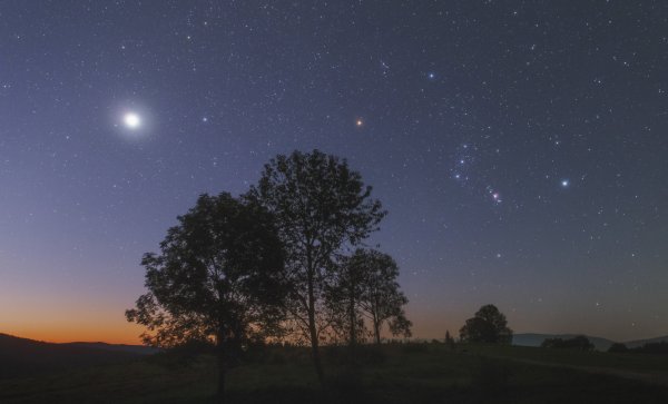 Планета Венера Утренняя звезда