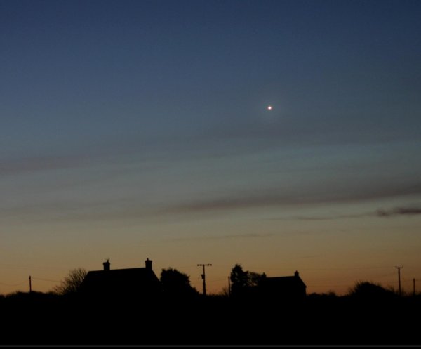 Меркурий с земли невооруженным