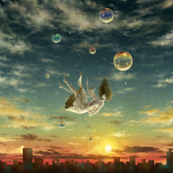 Девушка падает с неба