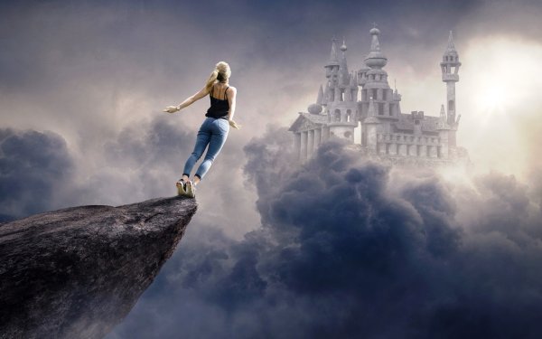 Ангел падает в пропасть