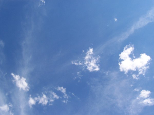 Небо озарённое солнцем