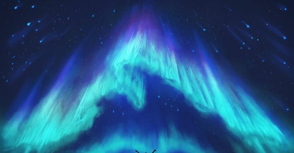 Северное сияние фэнтези