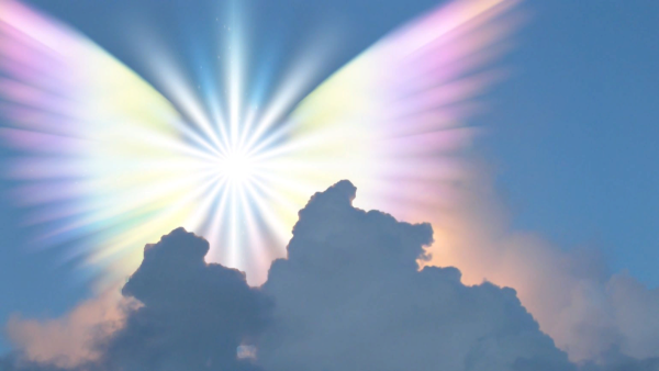 Северное сияние и Луна