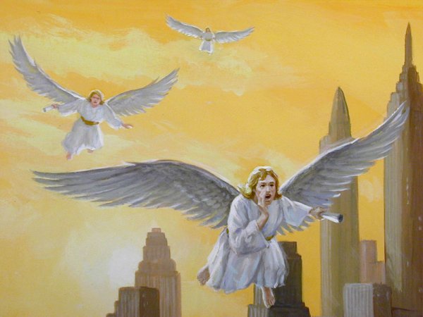 Ангел спустился на землю