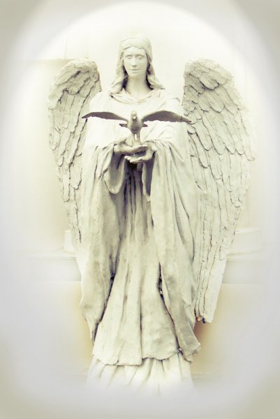 Ангел хранитель в небе