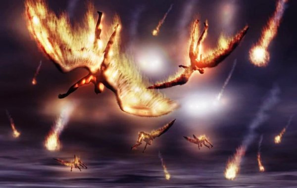 Ангел падает с неба