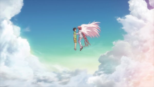 Ангел в небе аниме