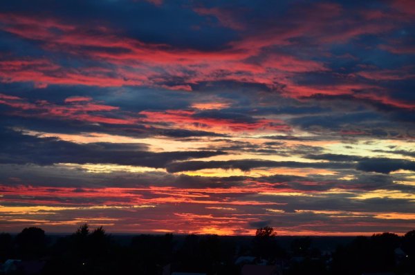 Вечернее небо