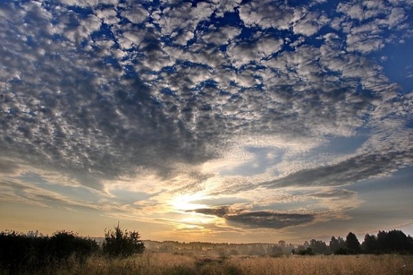 Солнце в облаках