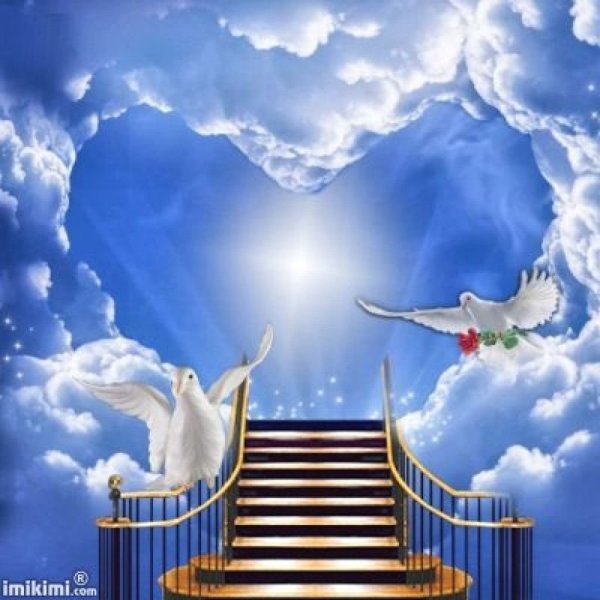 Ангел в небе