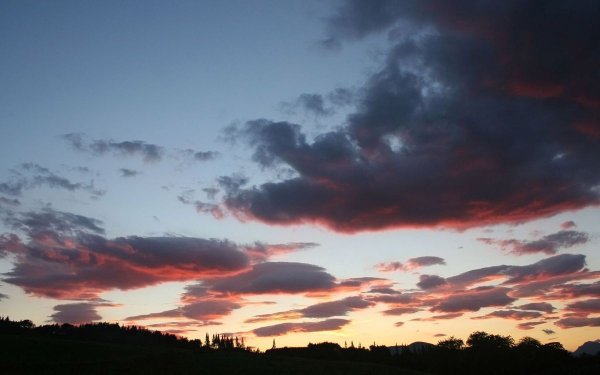 Закат реалистичный