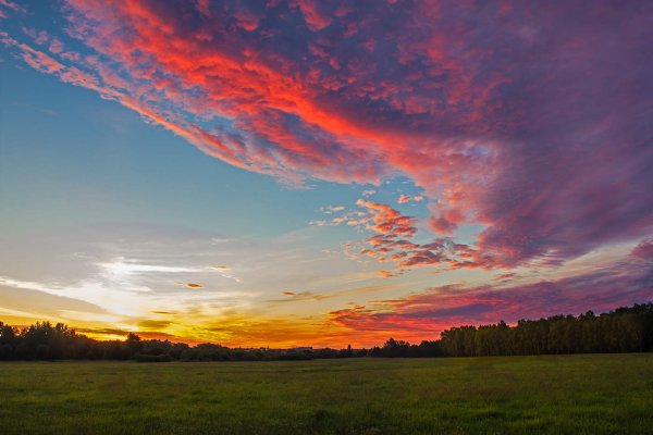 Красивое небо рассвет