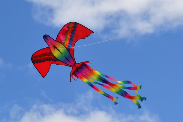 Красивый воздушный змей