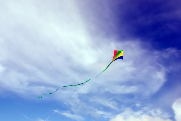 Воздушный змей в небе