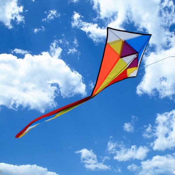 Синий воздушный змей