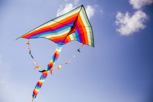 Воздушный змей в небе