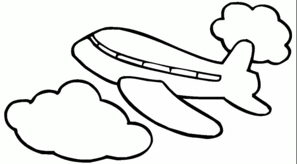 Самолеты. Раскраска
