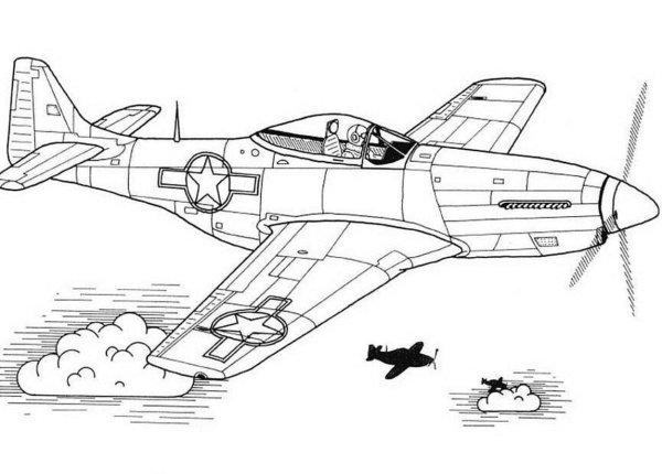 Раскраска 23 февраля для малышей
