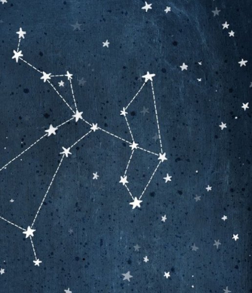 Созвездие стрельца на черном фоне