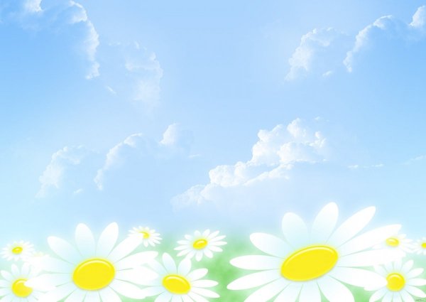 Поляна с радугой