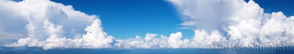 Облачное небо панорама