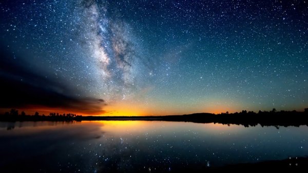 Звездное небо ночью