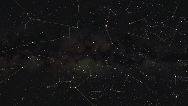 Созвездие малый Лев