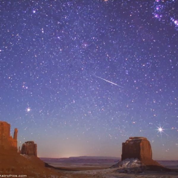 Пустыня ночью