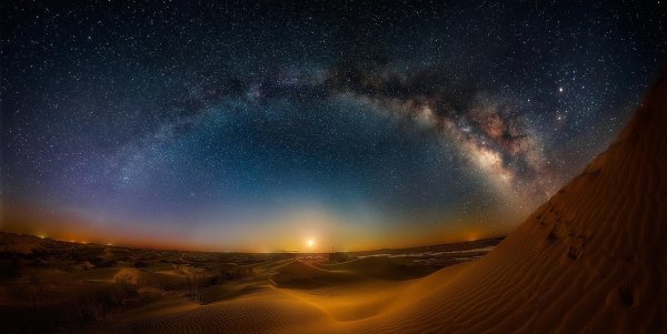 Млечный путь в пустыне Атакама