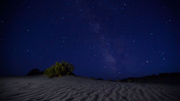 Звездное небо в пустыне