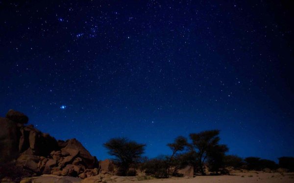 Ночное небо в пустыне