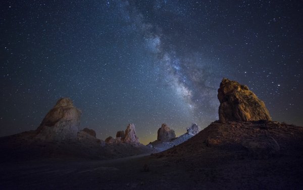 Пустыня ночь звезды