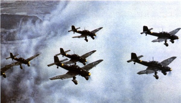 Немецкие бомбардировщики 1941