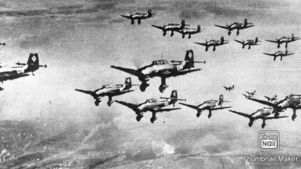 Воздушная атака ВОВ