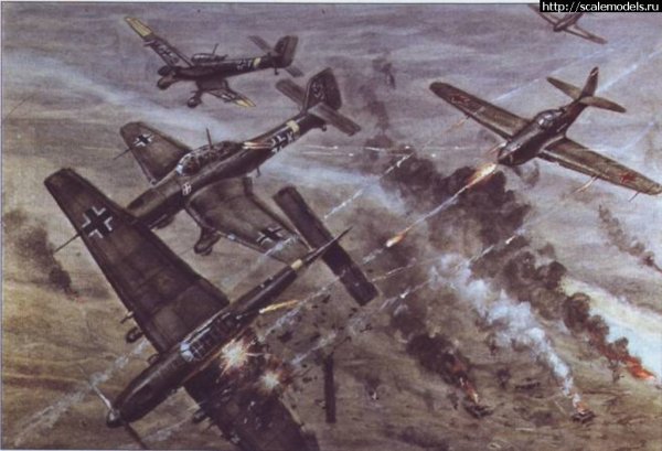 Война 1941-1945 немецкие самолеты бомбят