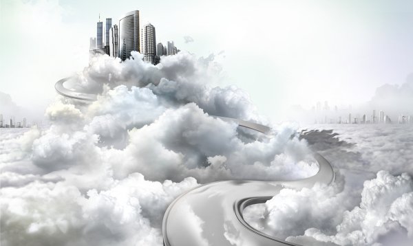 Воздушные шары в небе