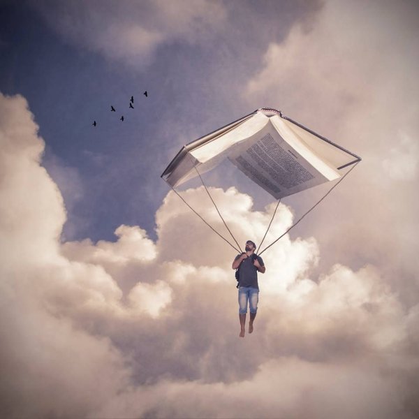 Ноги на фоне неба