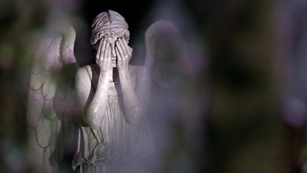 Плачущие ангелы на храмах