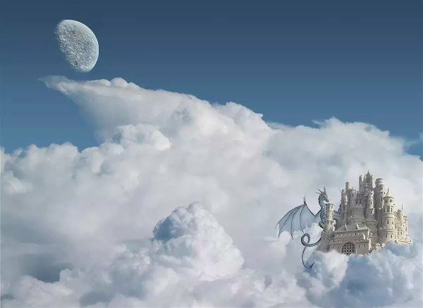 Небесный город в облаках