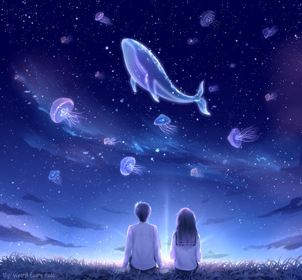 Мир снов арт аниме