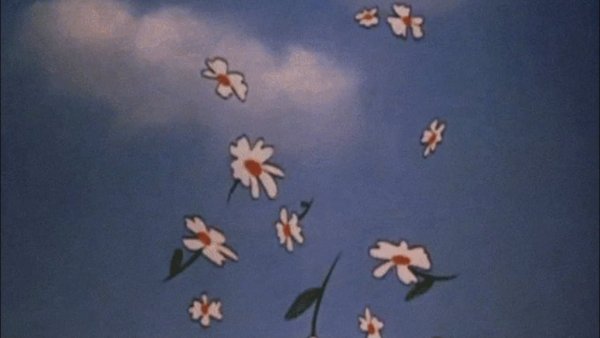 Гифка падающие цветы