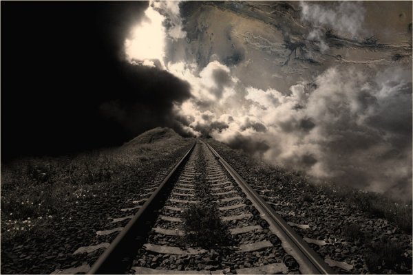 Поезд уходящий в небо